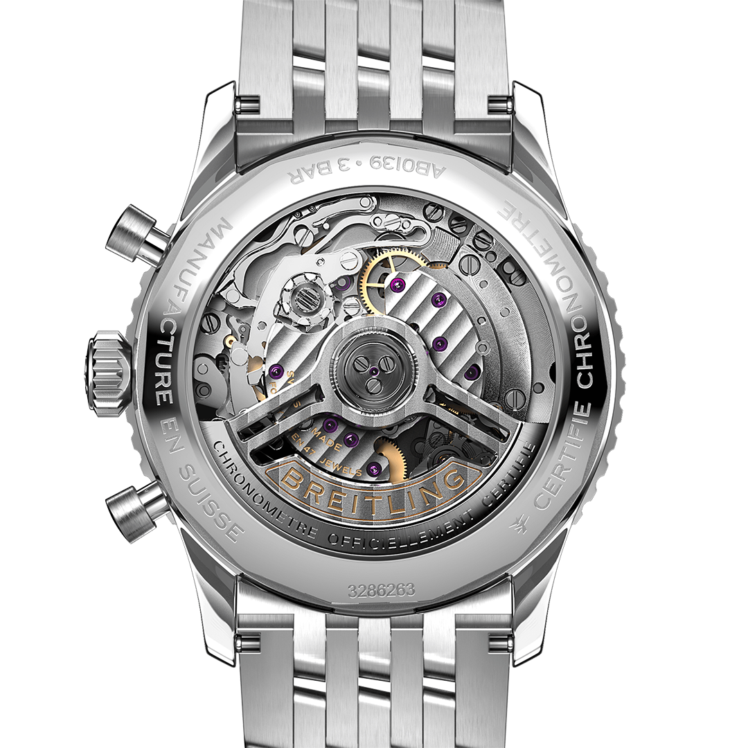 Breitling Navitimer B01 Chronograph 41 Watch with Ice Blue Dial