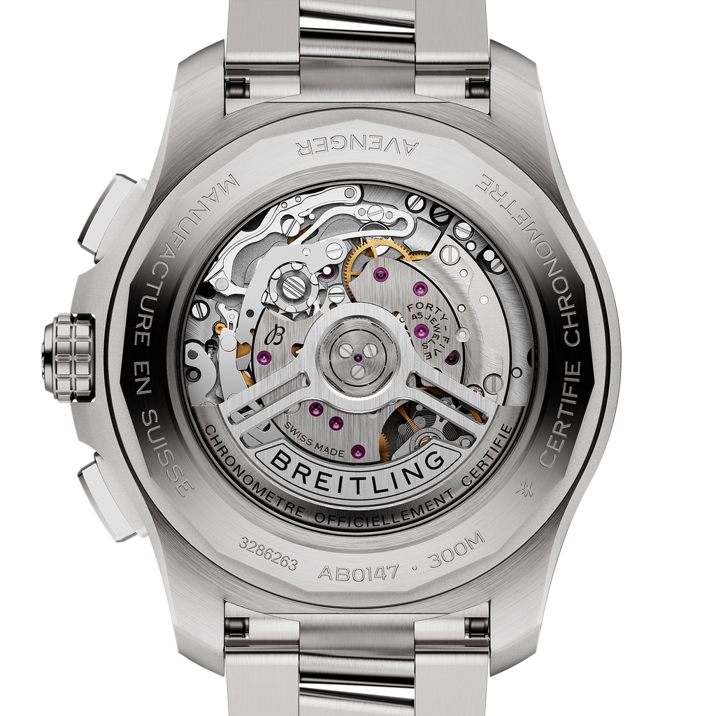 Breitling Avenger B01 Chronograph 44mm Watch with Green Dial