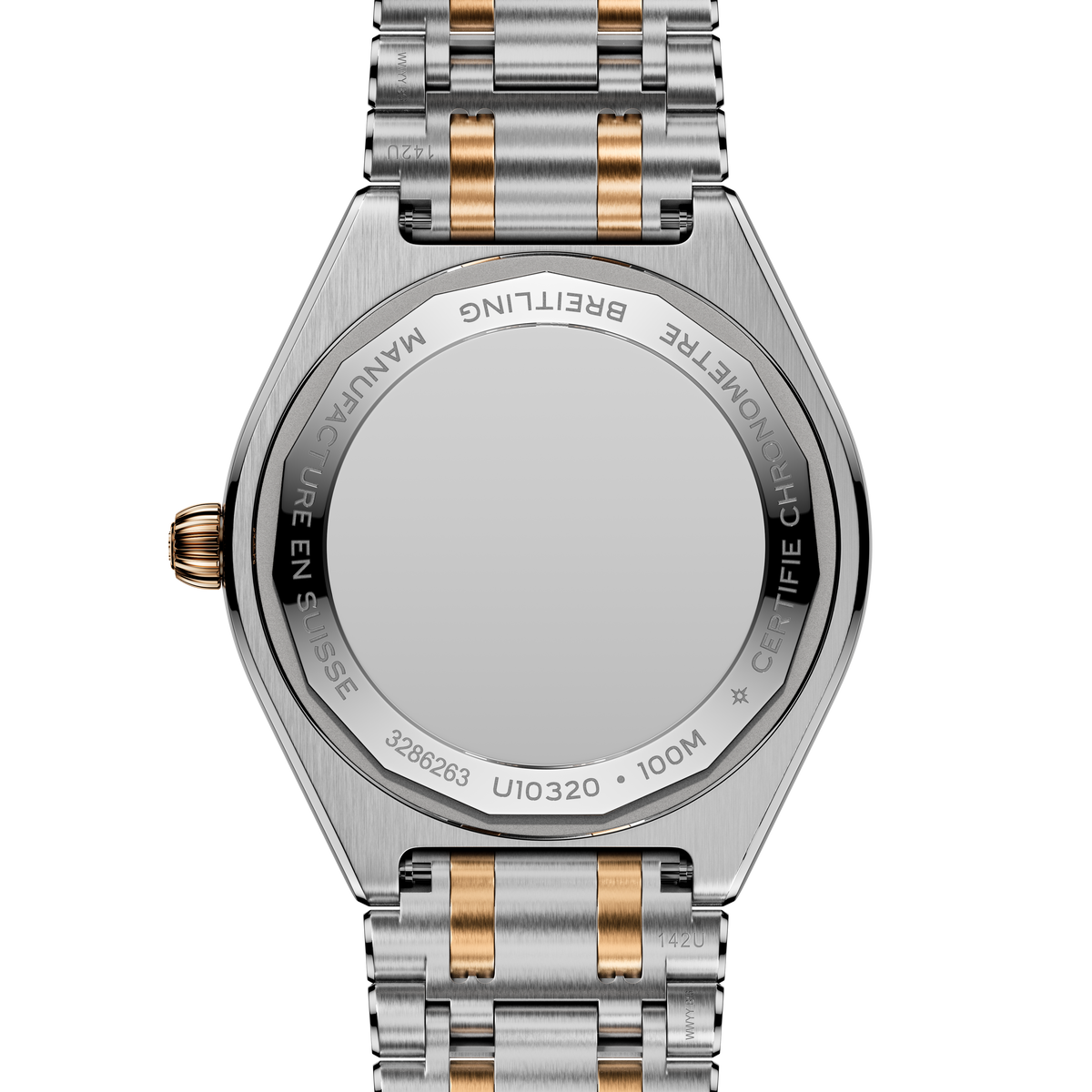 Breitling Chronomat Automatic 36 Watch with Mixed Metals Bracelet