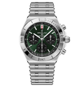 Breitling Chronomat B01 Chronograph 42 Watch with Green Panda Dial