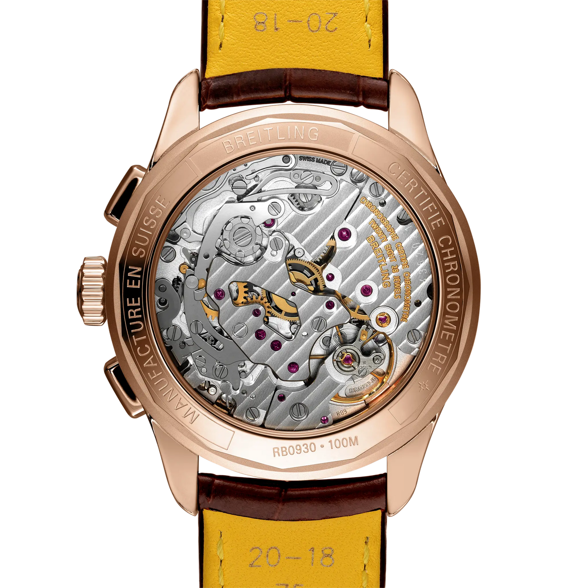 Breitling Premier B09 Chronograph 40 Watch with Cream Dial