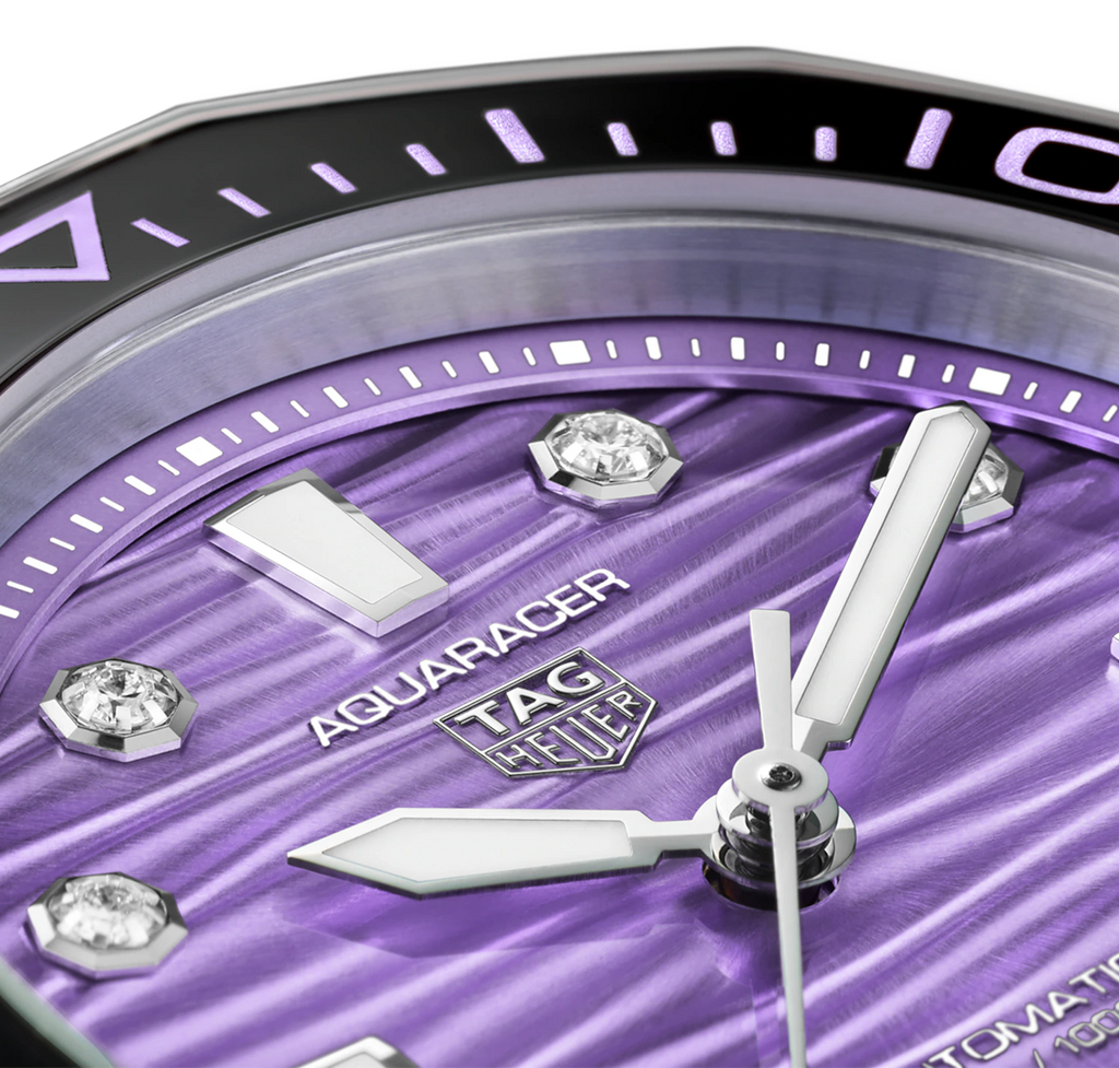 TAG Heuer Aquaracer Professional 300 Date Watch with Diamonds