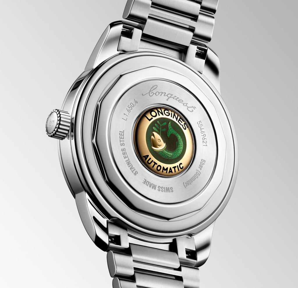 Longines Conquest Heritage 40mm Watch with Green Dial