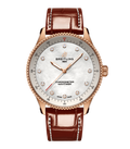 Breitling Navitimer 32mm Watch with Diamonds