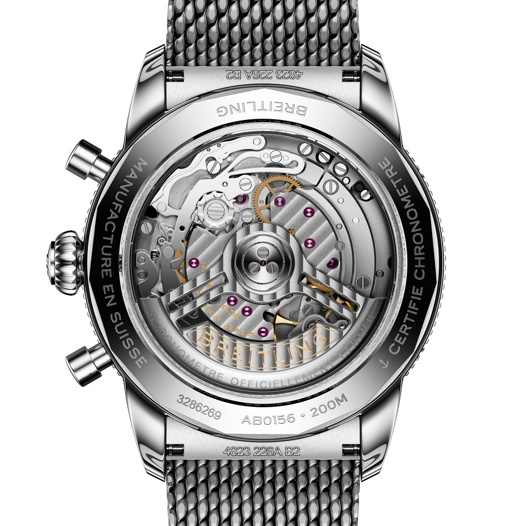 Breitling Superocean Heritage B01 Chronograph 42 Watch with Green Dial