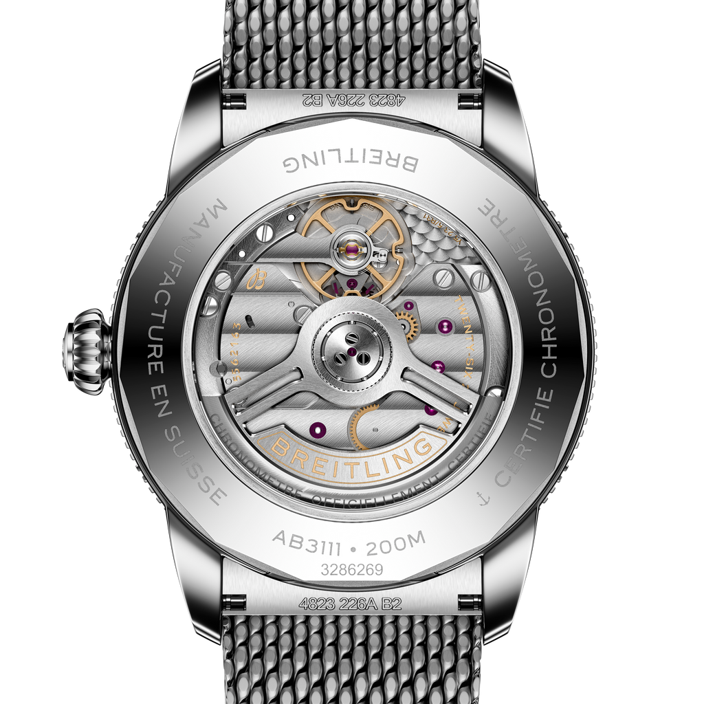 Breitling Superocean Heritage B31 Automatic 42 Watch with Black Dial