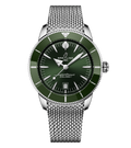 Breitling Superocean Heritage B31 Automatic 44 Watch with Green Dial