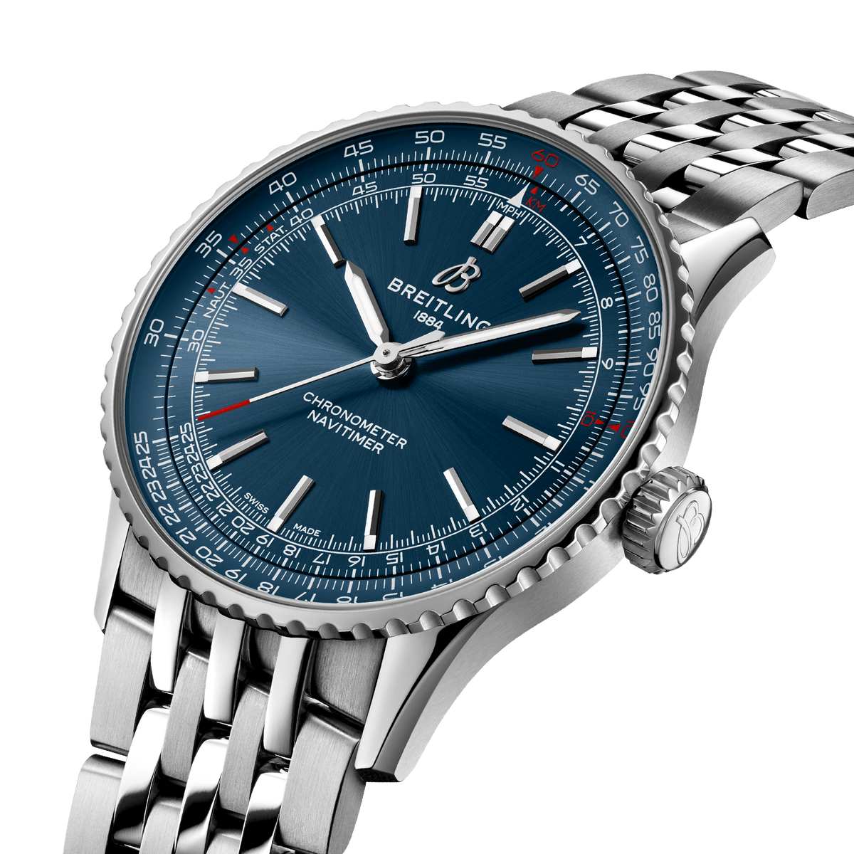 Breitling Navitimer Automatic 41 Watch with Blue Dial