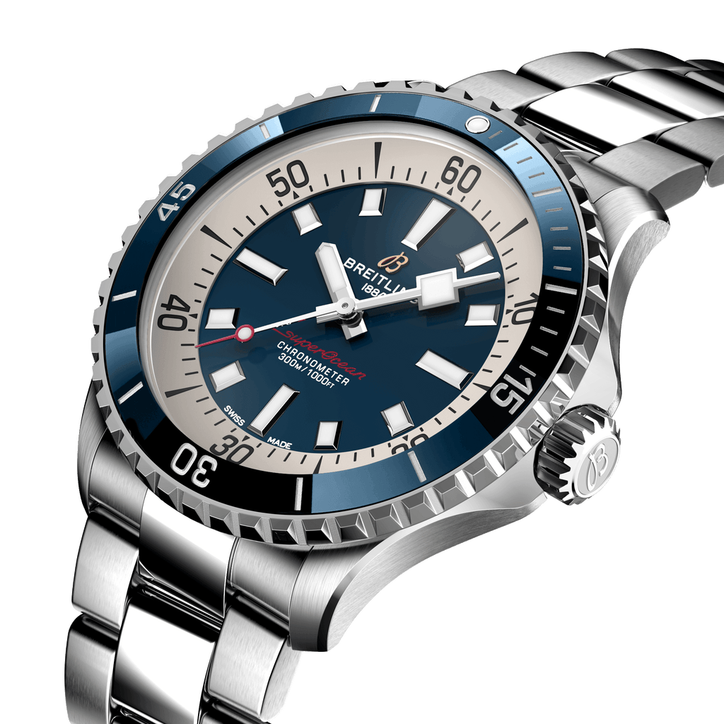 Breitling Superocean Blue Watch, 42mm