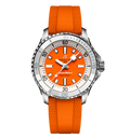 Breitling Superocean Orange on Rubber Watch, 36mm