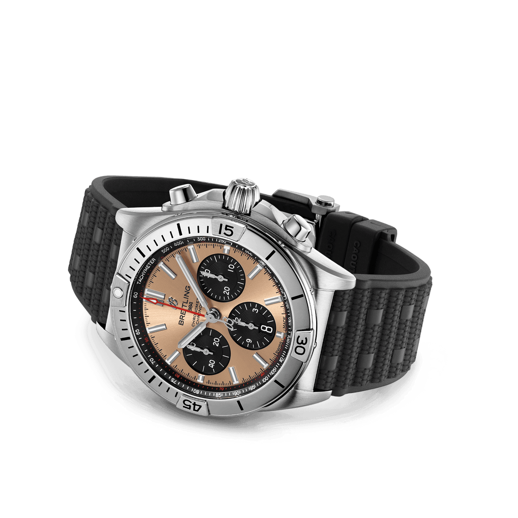 Breitling Chronomat B01 Chronograph 42 Watch with Copper Dial