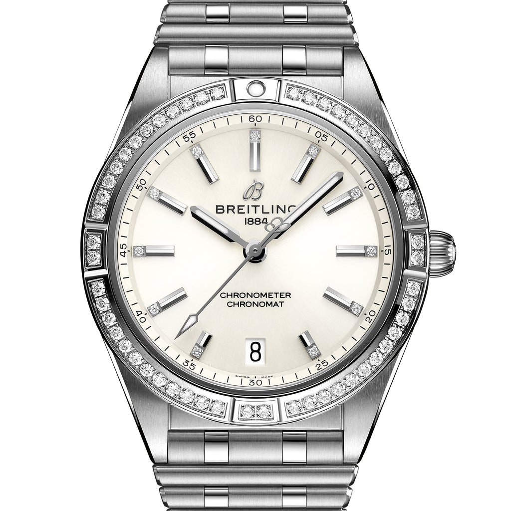 Breitling Chronomat Automatic 36 with Diamond Bezel